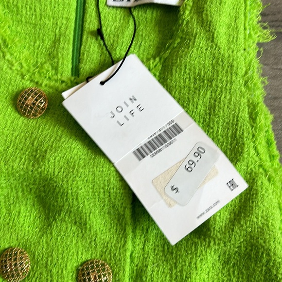 Zara neon green dress - Picture 4 of 5